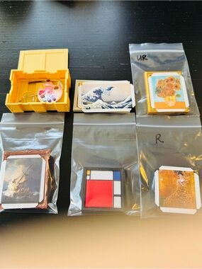 Lot of 9 New Mini Brands Masterpieces items